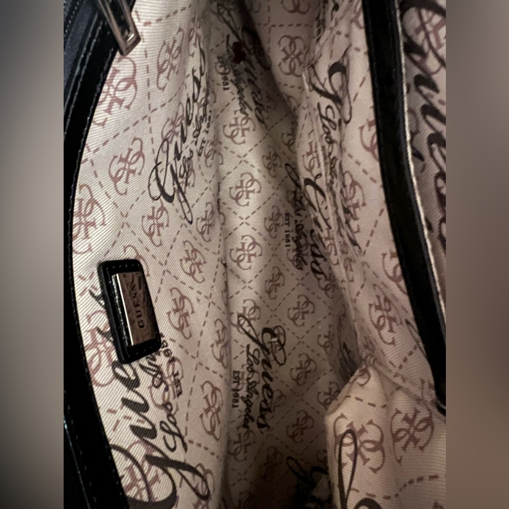 Guess Patton leather black Crossbody bag - Picture 4 of 6